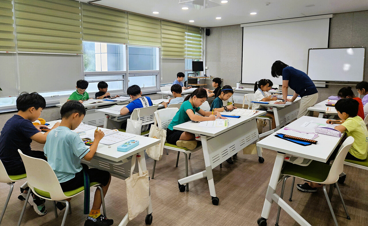 장성군립도서관 주산 암산 강좌